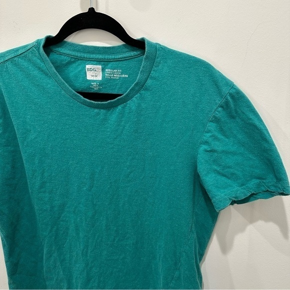 BDG Teal Crewneck Short Sleeve T-Shirt - Picture 2 of 6